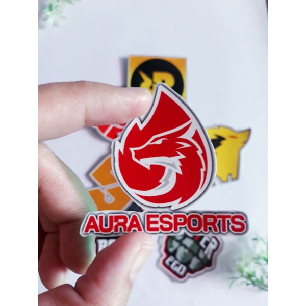 Jual STIKER LOGO ESPORT TEAM GAMER RRQ BTR EVOS BOOM ALTER EGO AURA ...