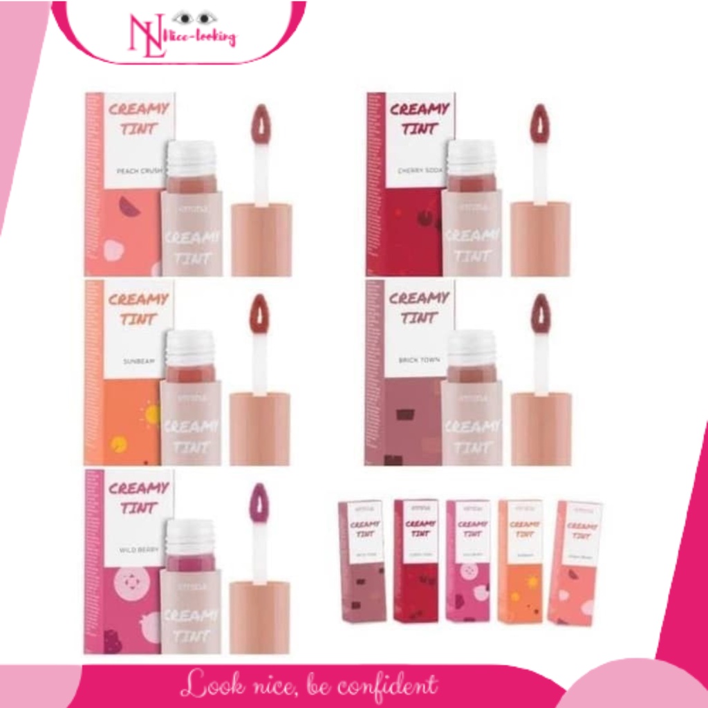Jual EMINA Creamy Tint 3.6gr Lip Tint Shopee Indonesia