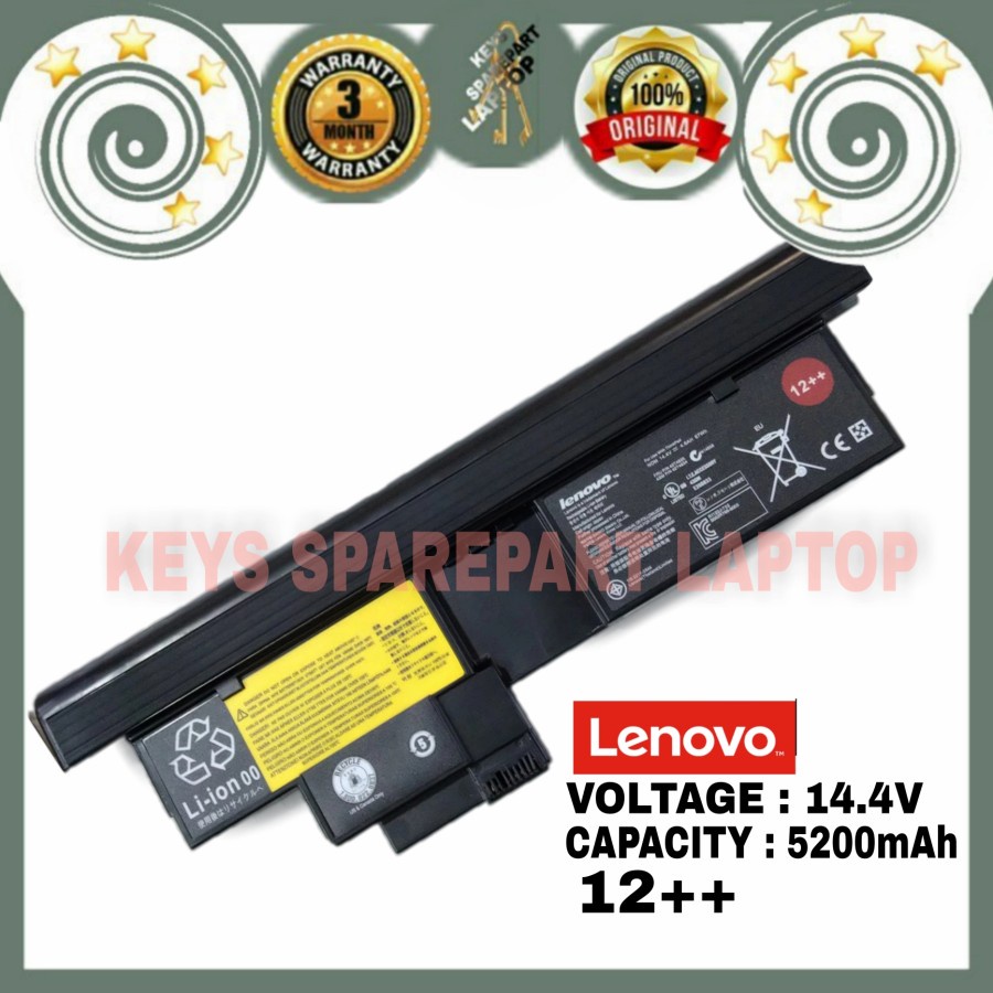 Jual Baterai Batre Battery Laptop Ibm Lenovo Thinkpad X X Tablet