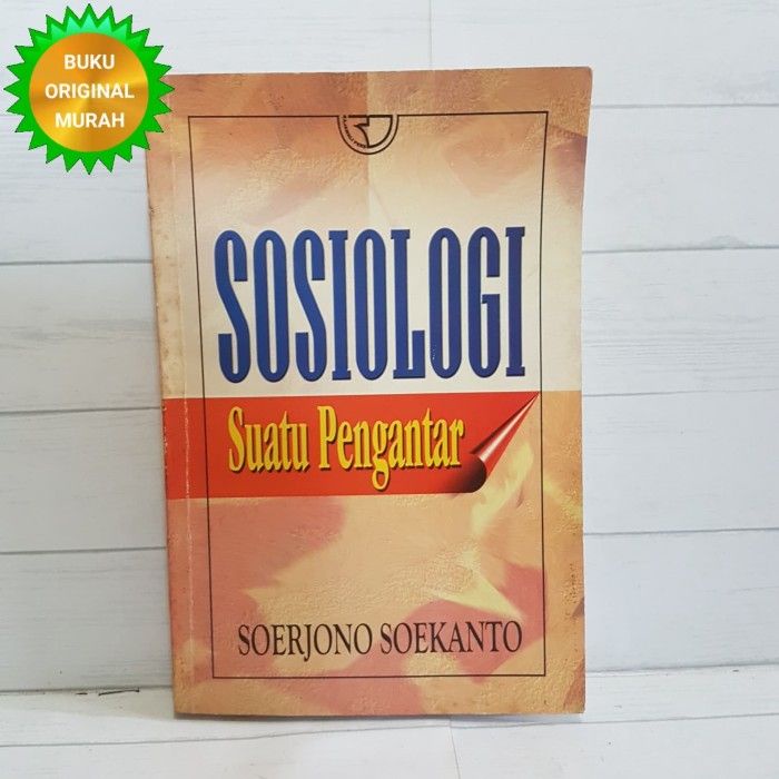 Jual ORIGINAL Sosiologi Suatu Pengantar Soerjono Soekanto | Shopee ...