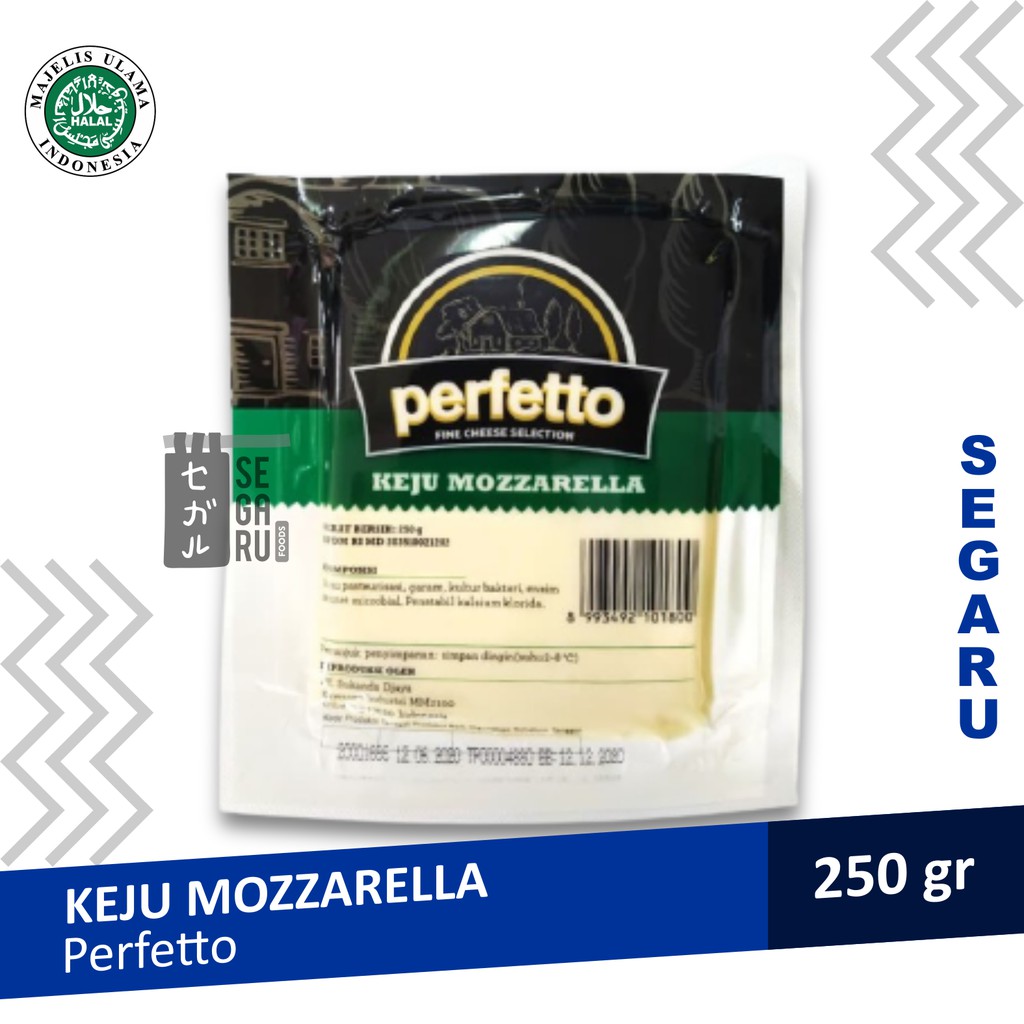 Jual Keju Mozzarella Perfetto Cheese 250 Gr Shopee Indonesia