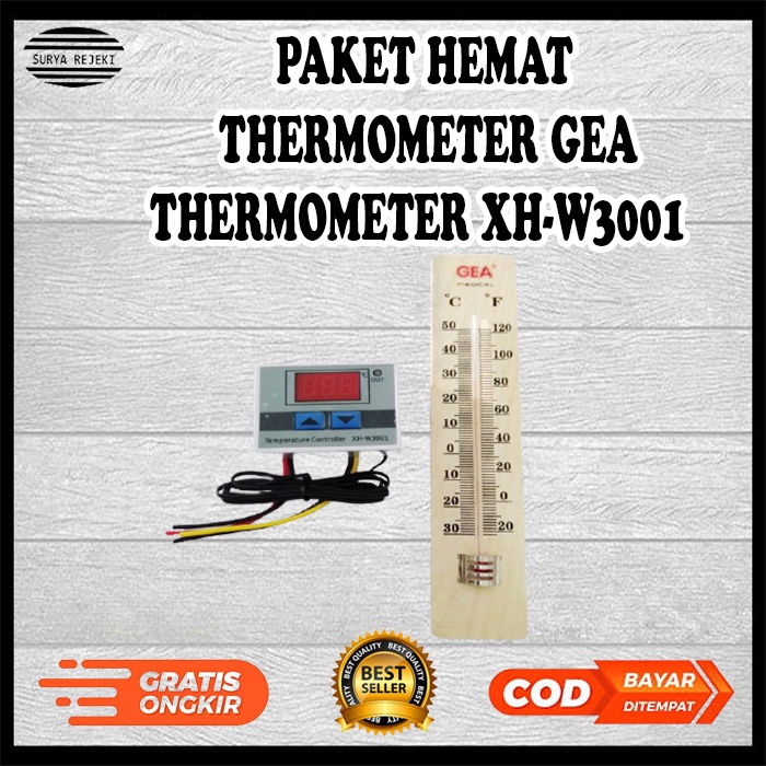 Jual Paket Termostat Digital XH Termometer Mesin Tetas Telur Full