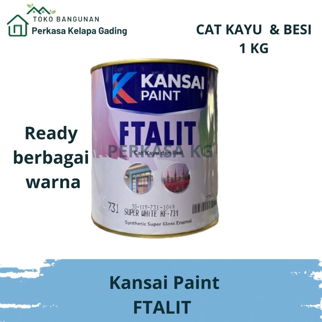 Jual Cat Kayu Besi Ftalit Kansai Paint Kg Shopee Indonesia