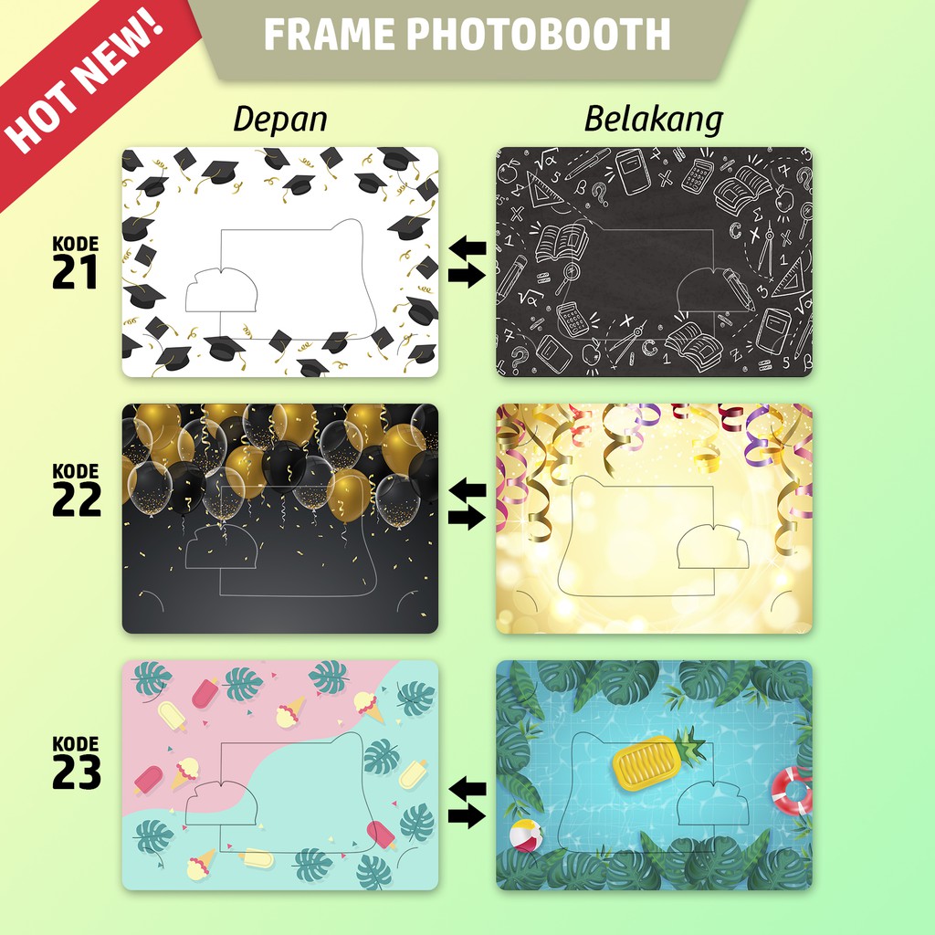 Jual FRAME PHOTOBOOTH 4R bahan karton | Shopee Indonesia