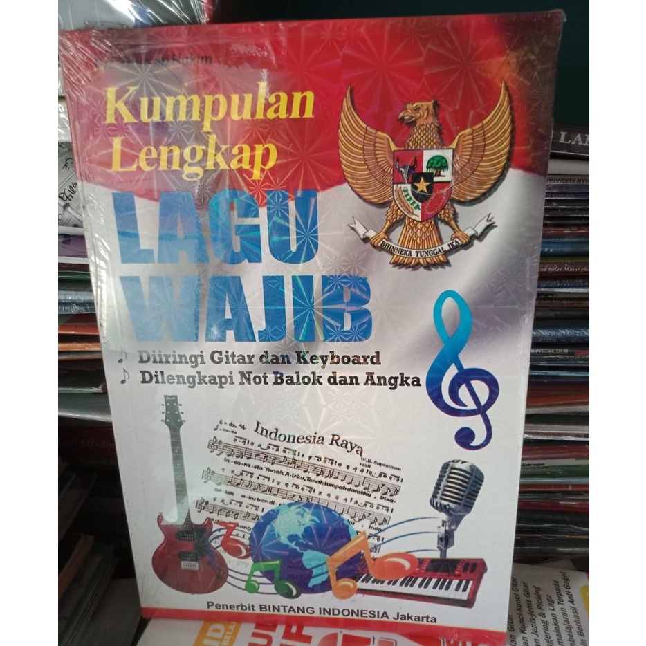 Jual Buku Kumpulan Lengkap Lagu Wajib By Drsthursan Hakim Shopee Indonesia 2894