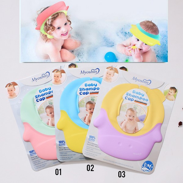 Jual IDC240 01;02;03 MYOSHIN Baby Shampoo Cap Shopee Indonesia