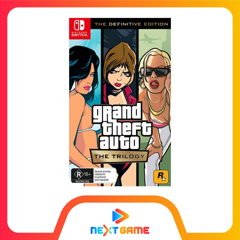 Jual Nintendo Switch GTA - Grand Theft Auto The Trilogy The Definitive ...