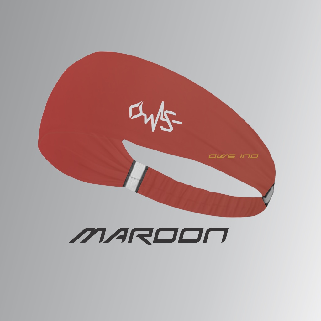 Jual Bandana Olahraga Pria headbeand Olaharaga Pria Running bahan elastis Shopee Indonesia