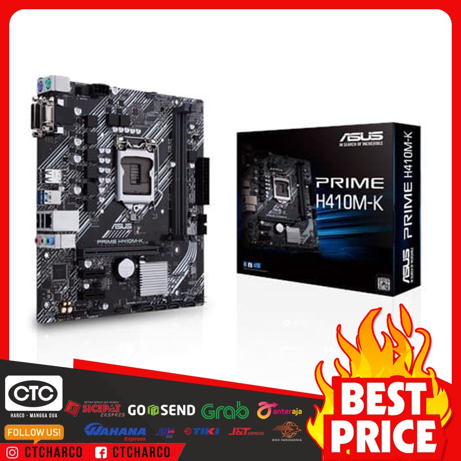 Jual Motherboard Asus Prime H M K Lga H Ddr Atx Shopee Indonesia