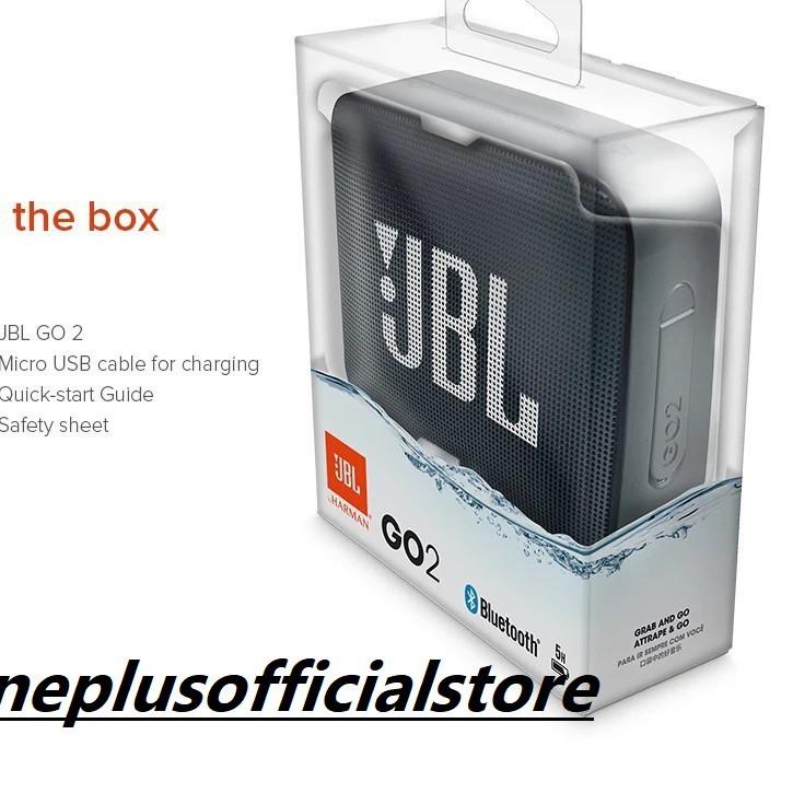 Jual 4.4 STOK READY Speaker bluetooth jbl go2 music box wireless go 2 ...