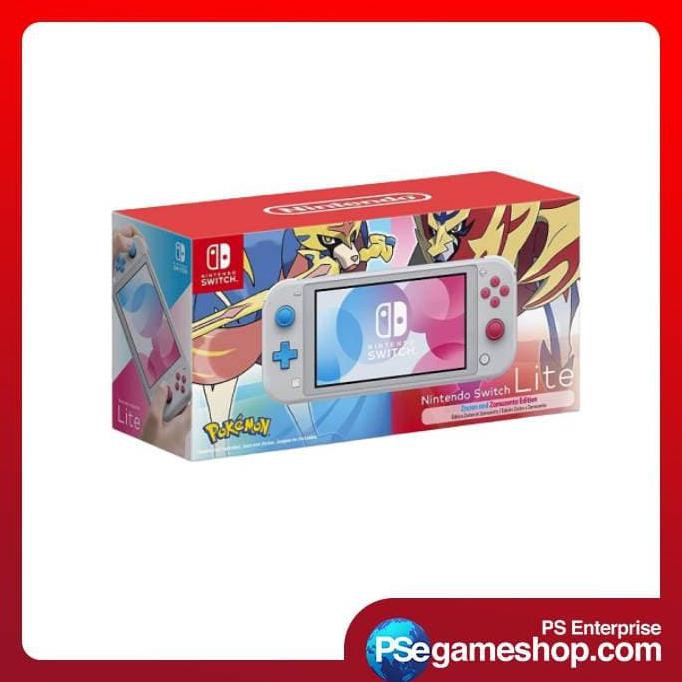 Jual Nintendo Switch Lite Pokemon Zacian And Zamazenta Edition Shopee Indonesia 