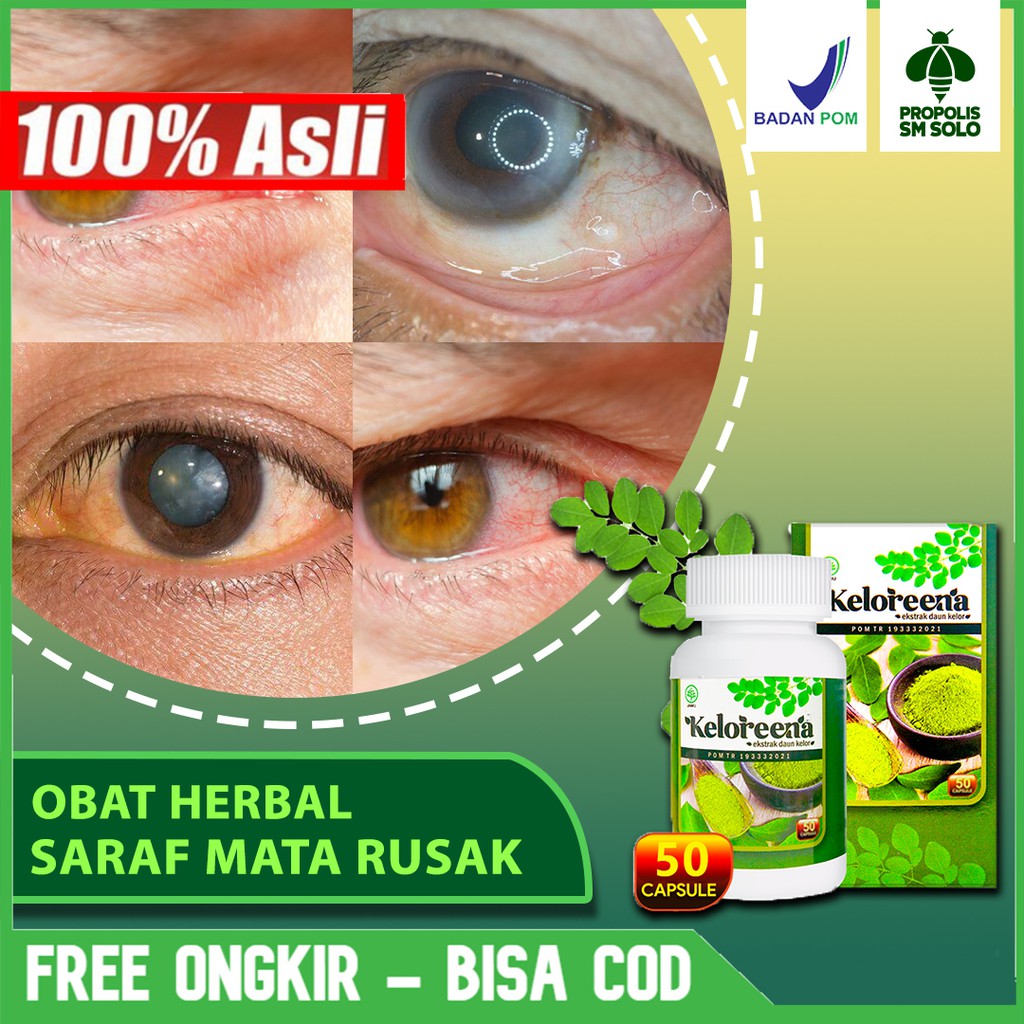 Jual Obat Saraf Syaraf Mata Rusak Putus Bengkak Lemah Kejepit