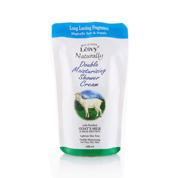 Jual LEIVY GOAT'S MILK SHOWER CREAM & BODY LOTION 500ML Shopee Indonesia