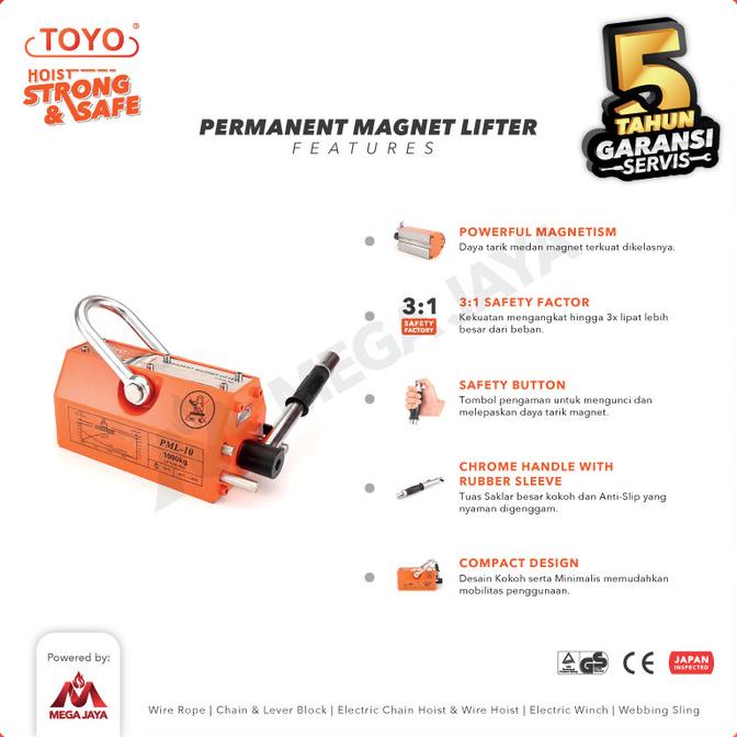 Jual Permanent Lifter / Lifter 1 Ton Toyo Shopee