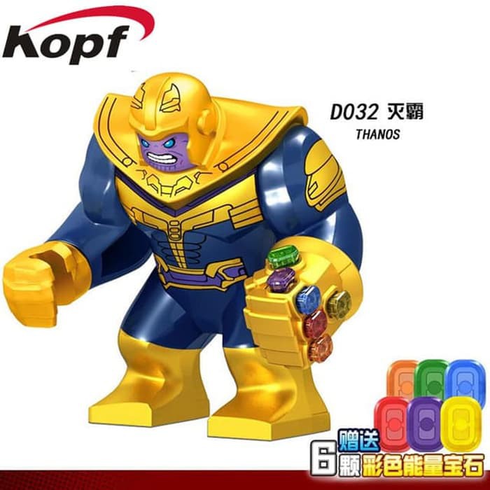 Jual Thanos Big Figure Infinity War Lego Super Hero Avengers Marvel ...