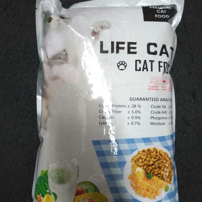 Jual LIFE CAT DRY FOOD 1KG Makanan kucing kering life cat 1kg
