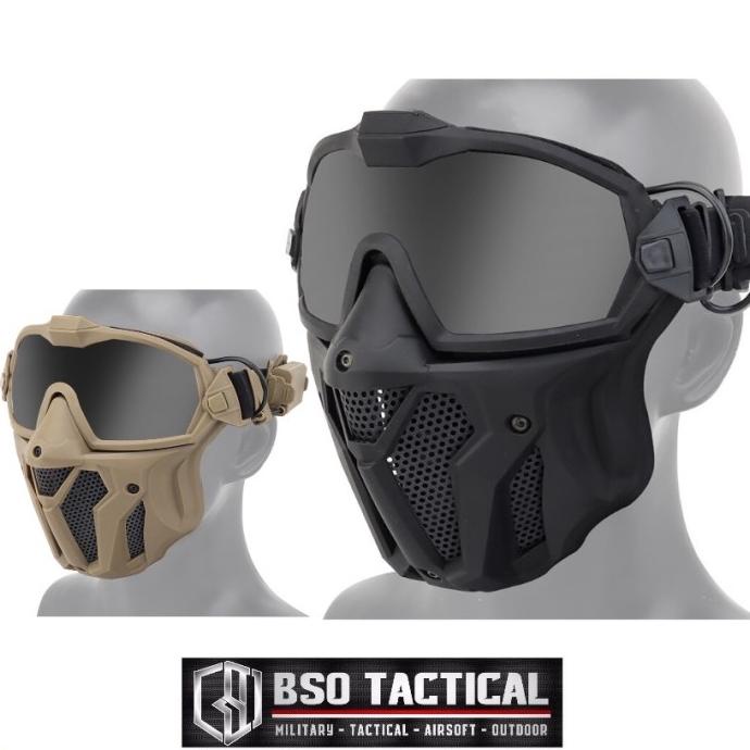 Jual Emerson Tactical Airsoft Full Face Mask with Fan Anti Fogging