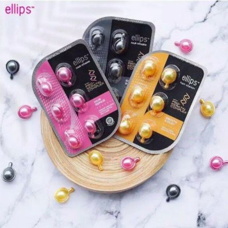 Jual Ellips vitamin rambut isi 6 | Shopee Indonesia