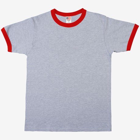 Jual Kaos Polos NSA Ringer Tee 2XL/ XXL JUMBO SIZE New States Apparel ...