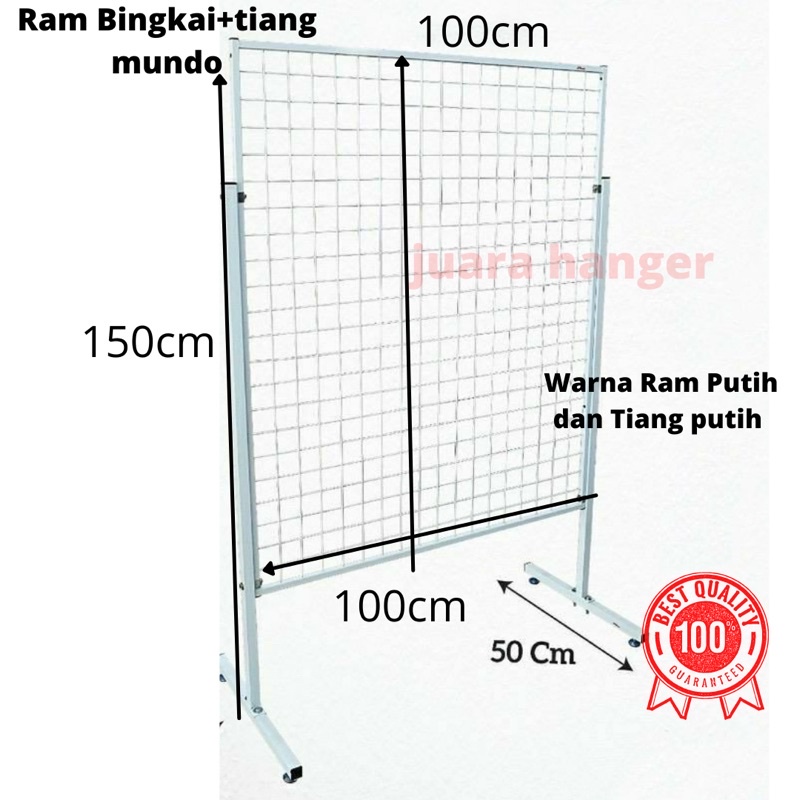 Jual Standing ram, ram kaki/berdiri, display gantungan pajangan