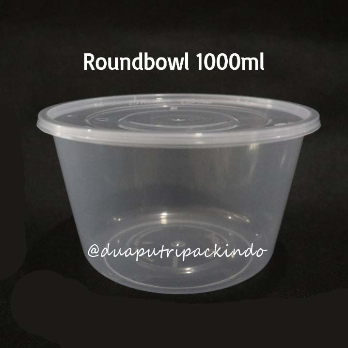 Jual Thinwall Round Bowl Mangkok Bulat 1000 Ml Merk Victory Isi 25 Set Shopee Indonesia 9993