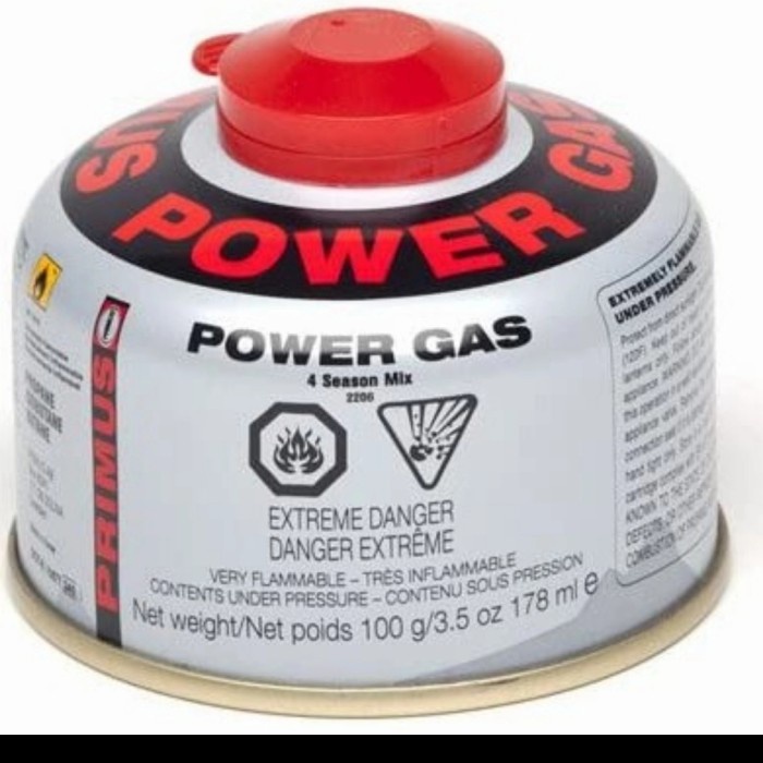 Jual Tabung Gas Canister Primus 100 Gr 4 Sesion Shopee Indonesia