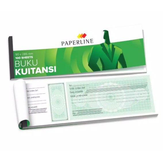 Jual Buku Kwitansi / Kuitansi Sedang PAPERLINE Isi 40 Lembar KT 40T ...