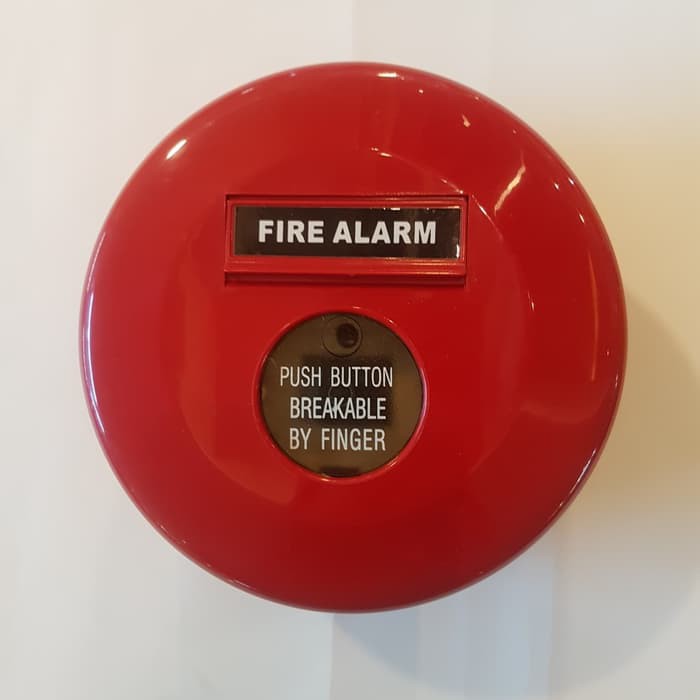 Jual FIRE ALARM PUSH BUTTON BREAKABLE BY FINGER PLUS BASE Shopee