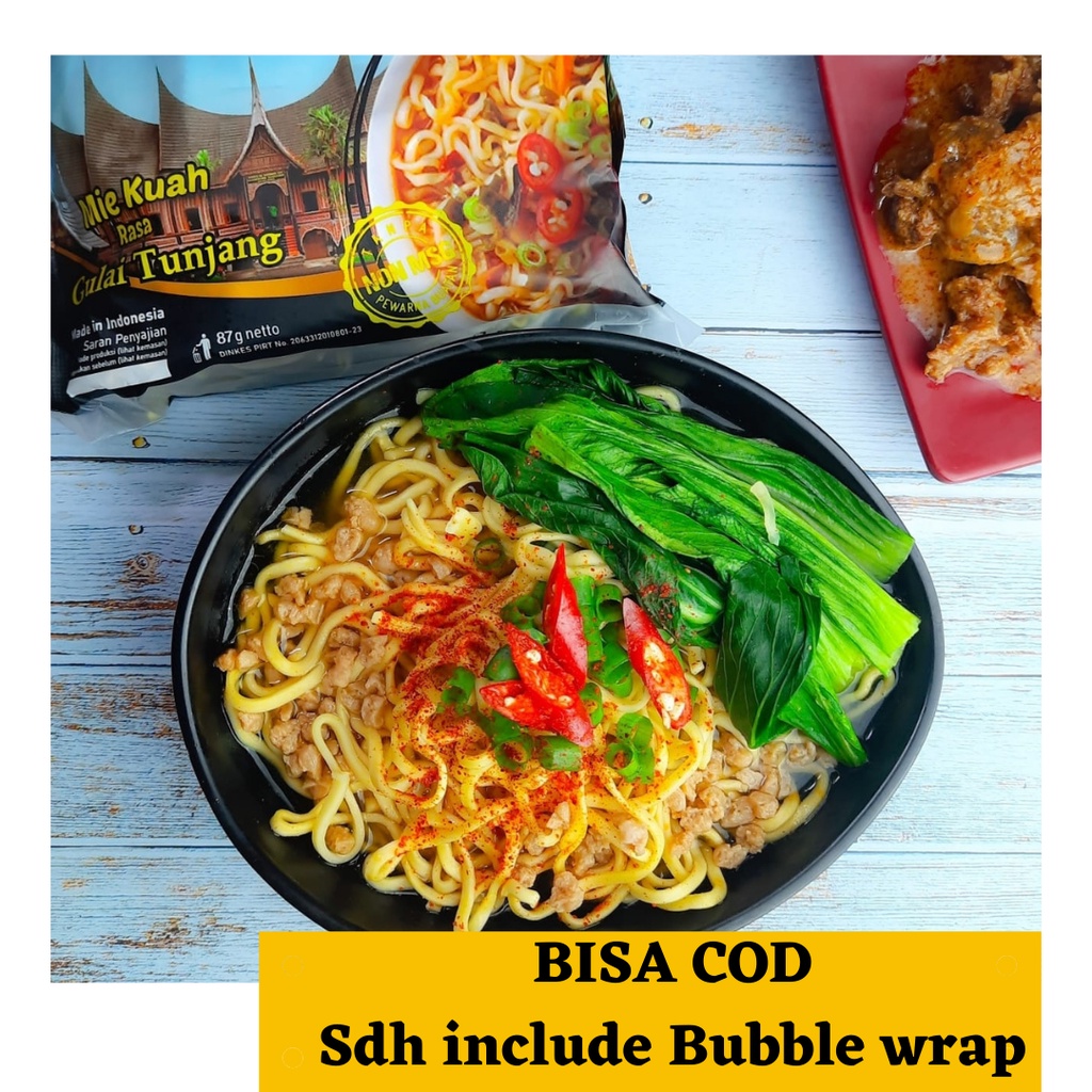 Jual Mie Minangkabau Mi Sehat Mocaf I Mie Instan yang Sehat Veggie