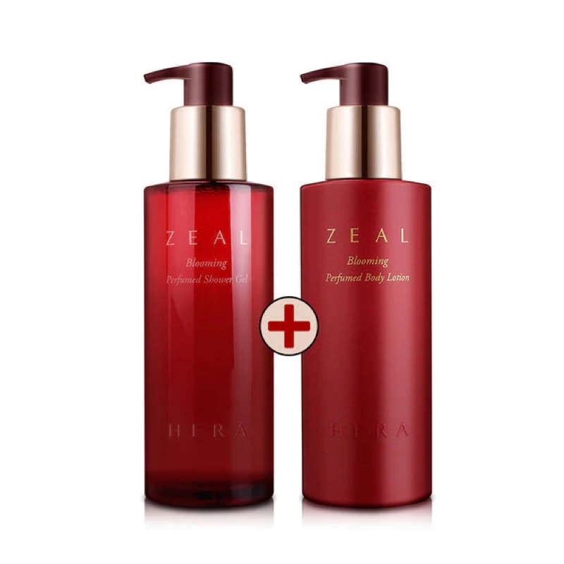 Jual HERA ZEAL BLOOMING PERFUMED BODY LOTION & SHOWER GEL SACHET 4ML