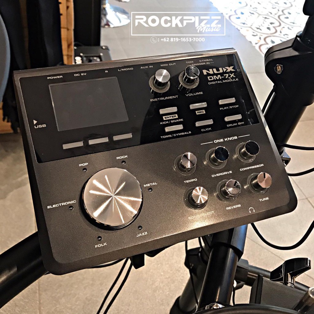 Jual NUX DM7X / DM 7X / DM-7X DRUM ELECTRIC | Shopee Indonesia
