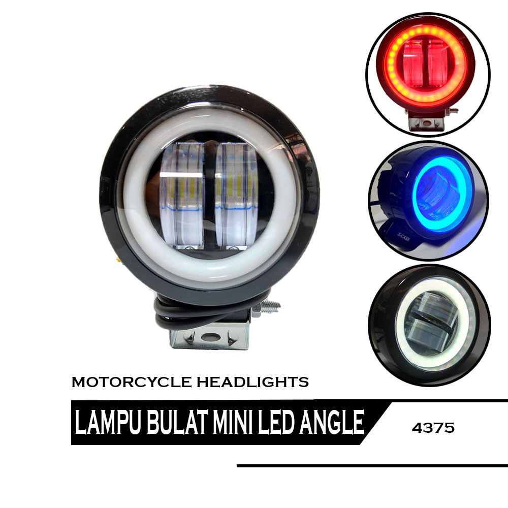 Jual Lampu Tembak Led Cwl 2 Mata 4d 20 Watt Daymaker Bulat Angel Aye