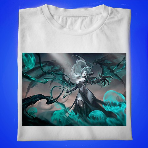 Jual 296 KAOS LOL LEAGUE OF LEGENDS Morgana Ruined LoL Art KAOS ANAK