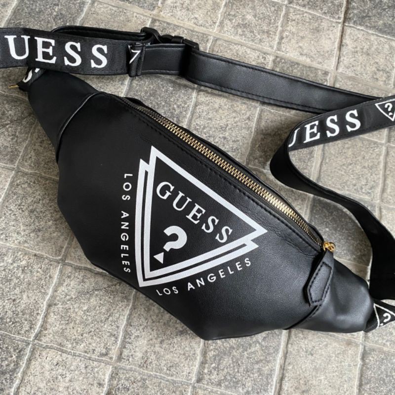 Jual Waist Bag Guess Black Pink Original Termurah Shopee Indonesia