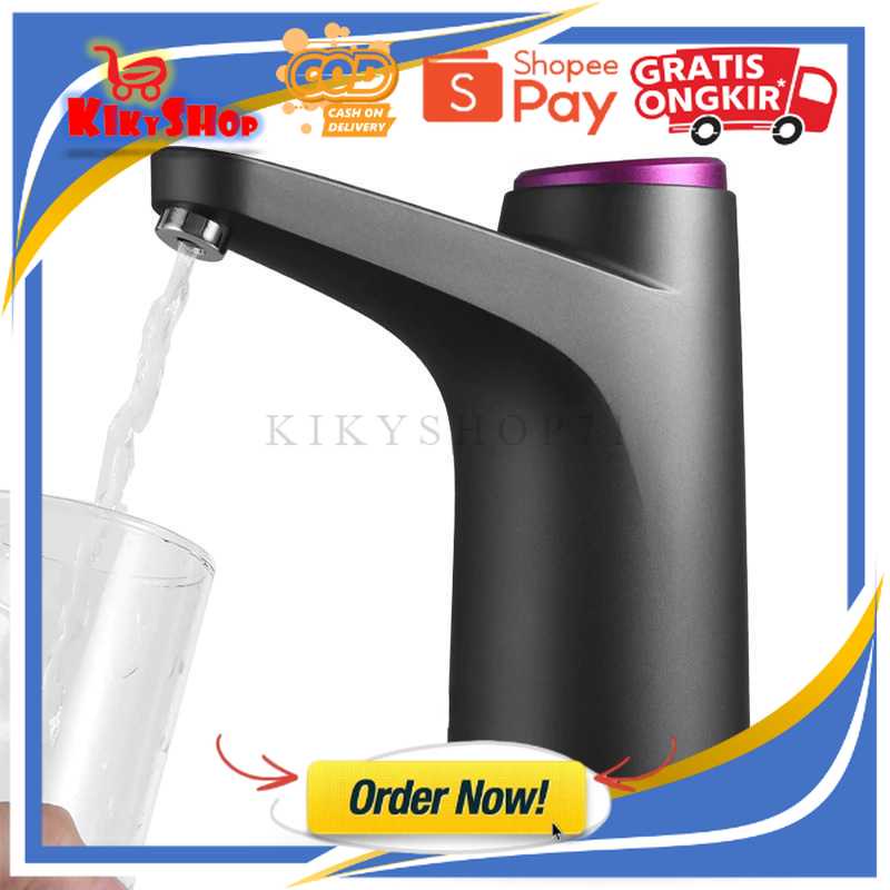 Jual Kiky Pompa Galon Elektrik Air Minum Galon Saengq Rechargeable B Shopee Indonesia