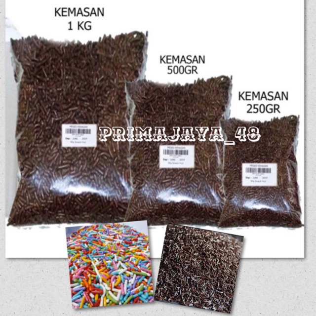 Jual Repack 1kg Meises Chocolatemeses Rainbow Hollandparrotnuri