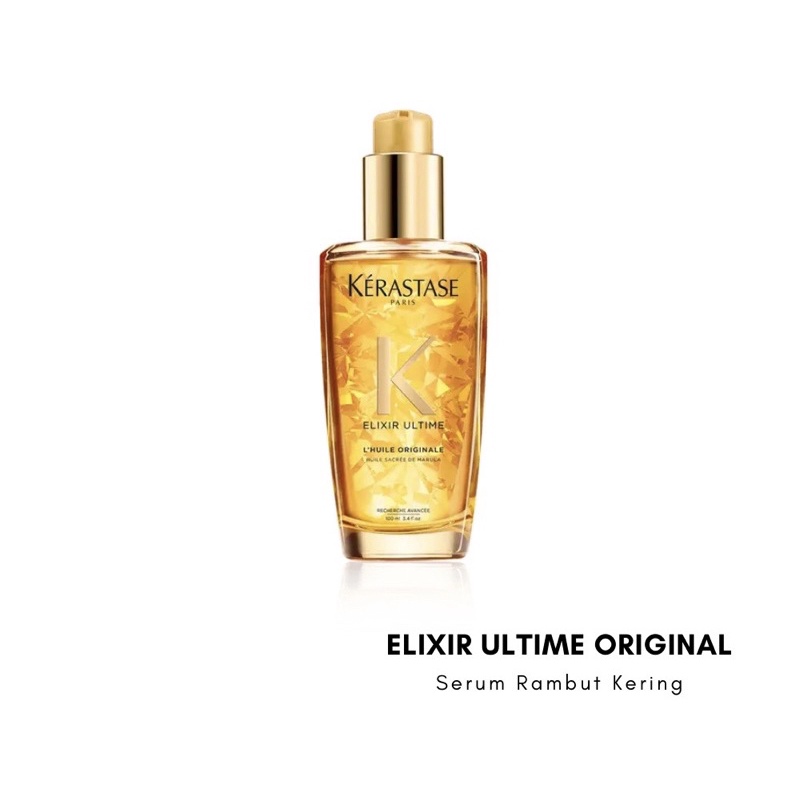 Jual [K*ERASTASE] [Elixir Ultime] Original Hair Serum 50 ml / [Blond ...