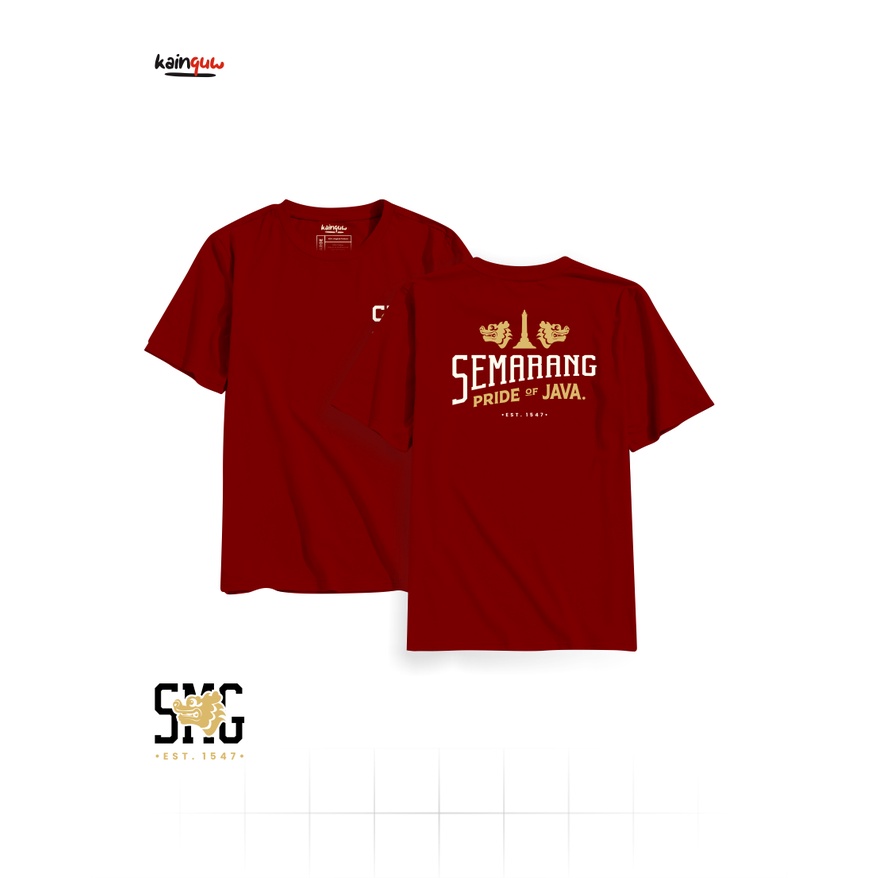 Jual KAINQUW - SEMARANG PRIDE OF JAVA - KAOS PRINT CUSTOM DTF - KAOS ...