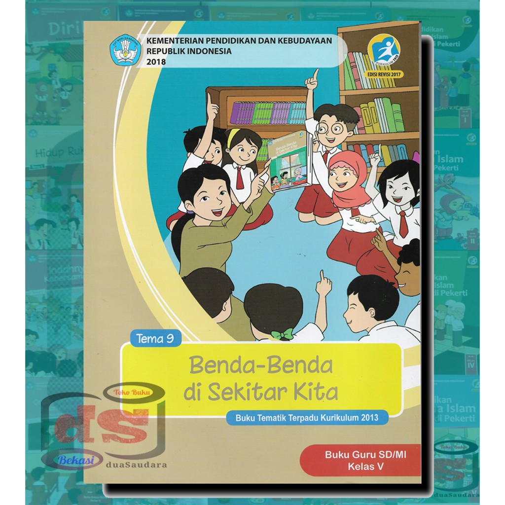 Jual Buku GURU Kelas 5 SD Tema 9 BENDA DISEKITAR KITA Kurikulum 2013 ...