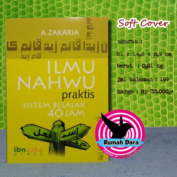 Jual Ilmu Nahwu Praktis Sistem Belajar 40 Jam A Zakaria - Rumah Dara ...