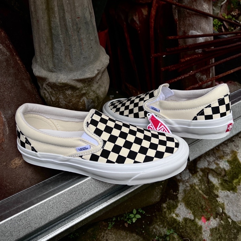 Harga vans hot sale checkerboard og