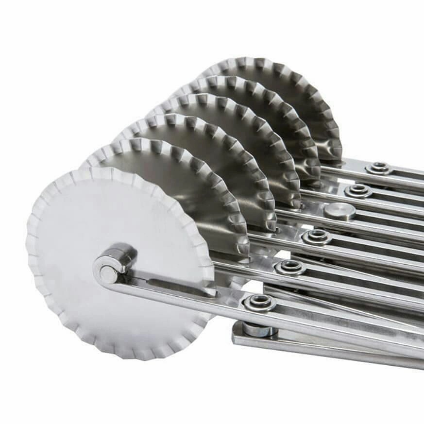 Jual Ateco 12 Wheel Adjustable Cutter, Plain & Fluted/ Ateco Cutter ...
