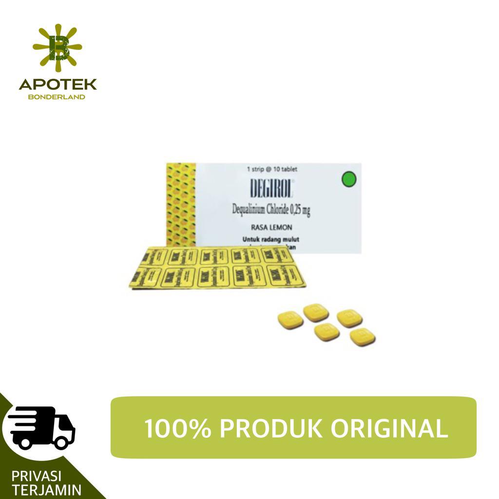 Jual DEGIROL HISAP O,25 MG/UNTUK RADANG MULUT DAN TENGGOROKAN/10TABLET ...
