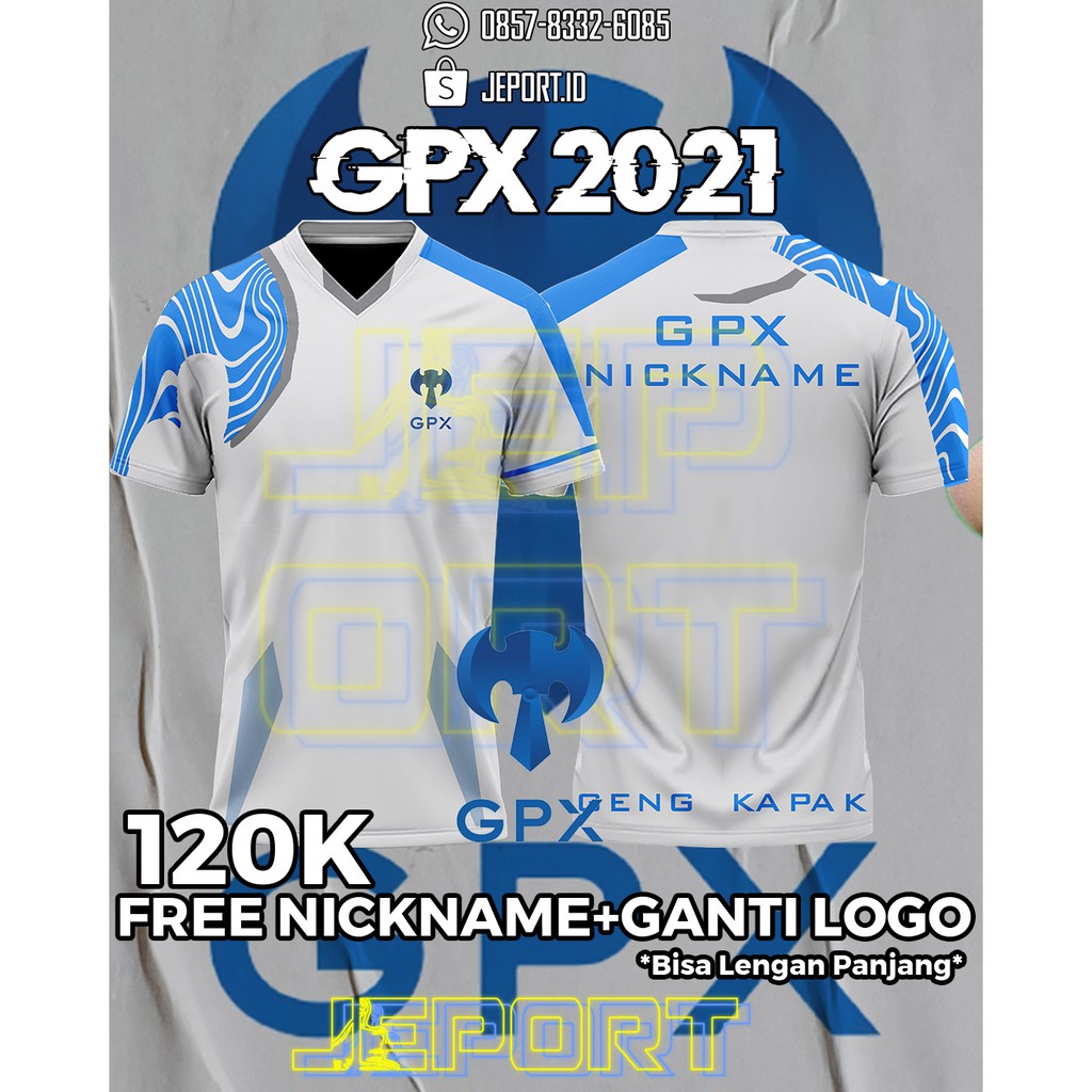Jual Jersey kaos baju gaming/eSport GPX 2021 Shopee Indonesia