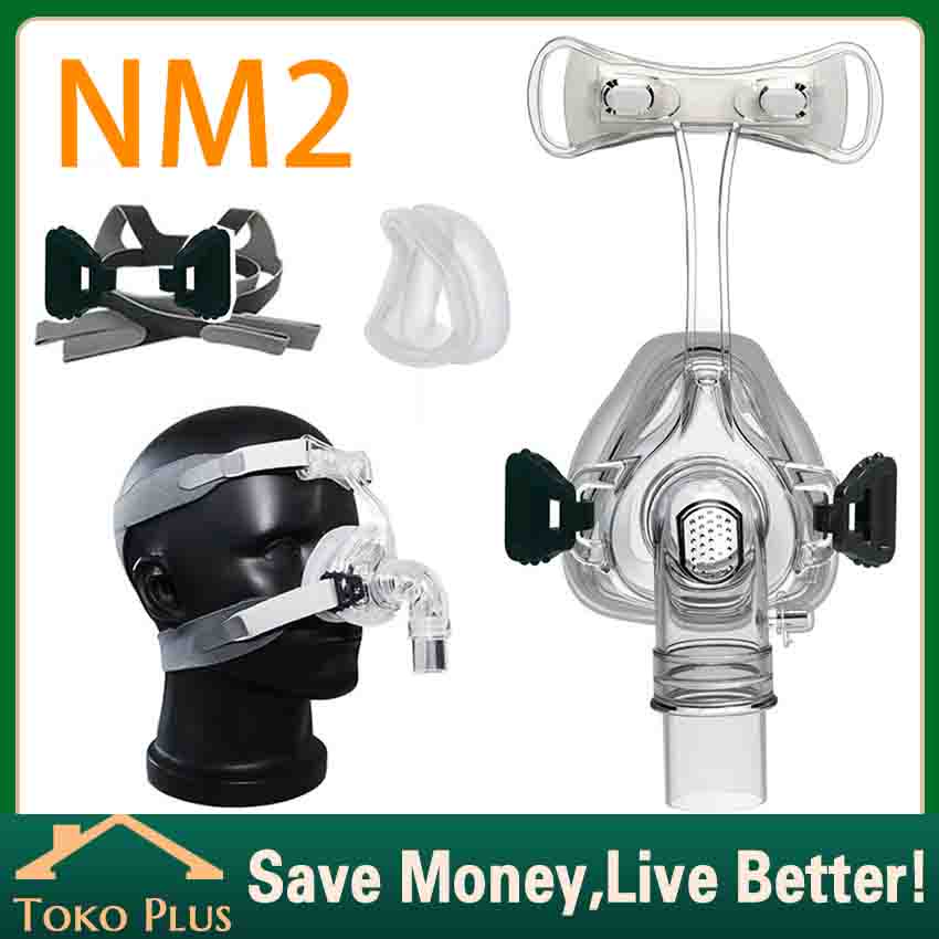 Jual Full Mask Comfort Gell Masker Rescomf Cpap Bipap Type Nasal Full ...