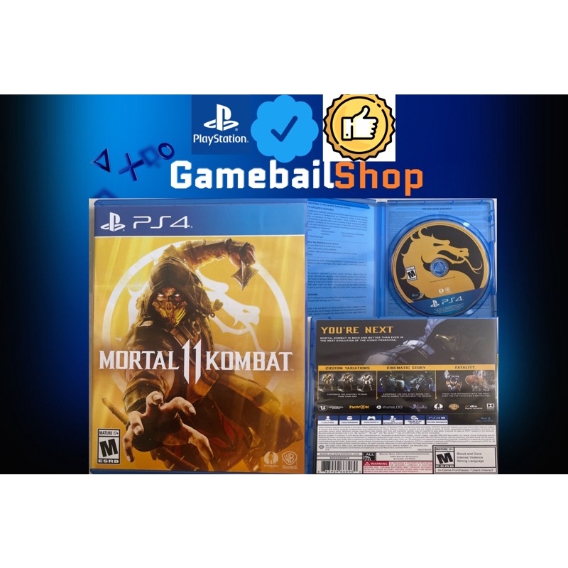 Jual PS4 / PS5 Game Mortal Kombat 11 MK11 MK XI / ULTIMATE ( Reg All