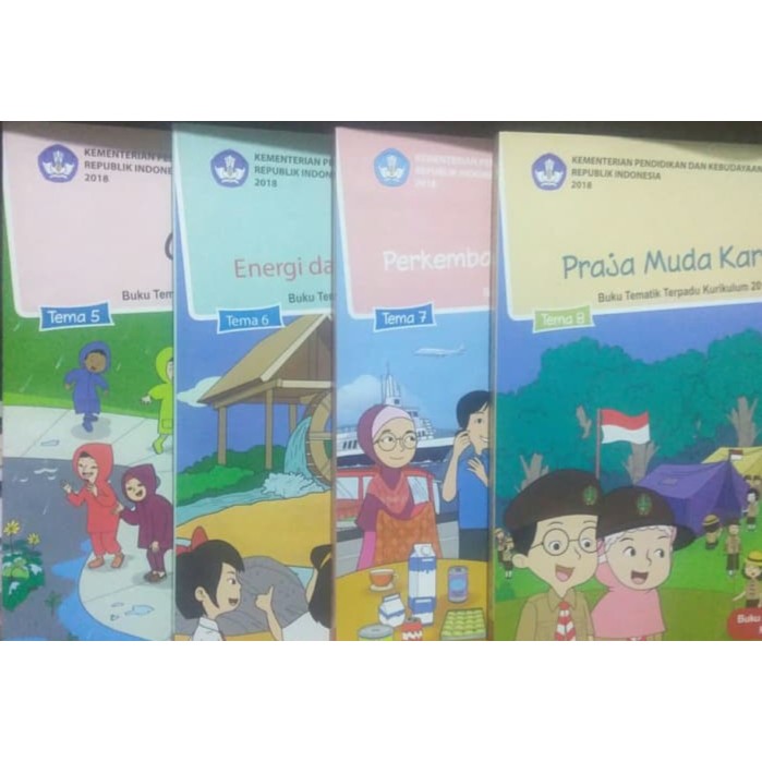 Jual Paket Buku Tematik kelas 3 Semester 2 ed Revisi | Shopee Indonesia