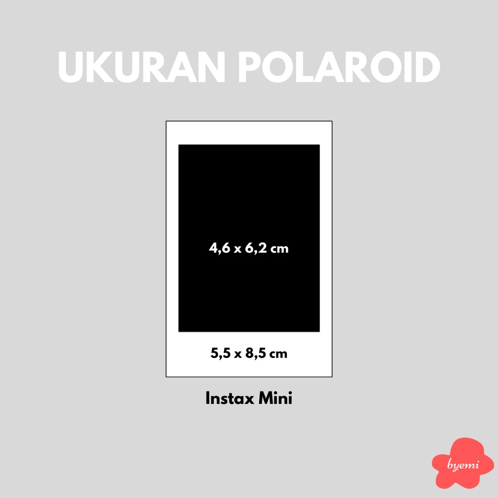 ukuran polaroid wide