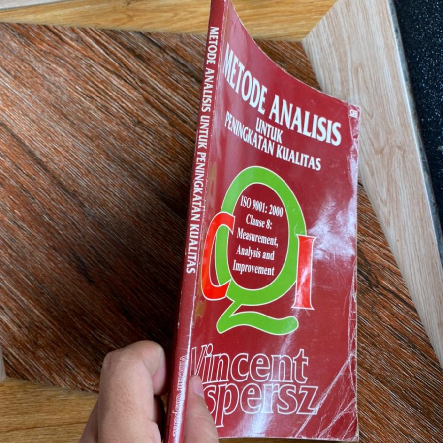 Jual Buku Metode Analisis Untuk Pemingkatan Kualitas | Shopee Indonesia