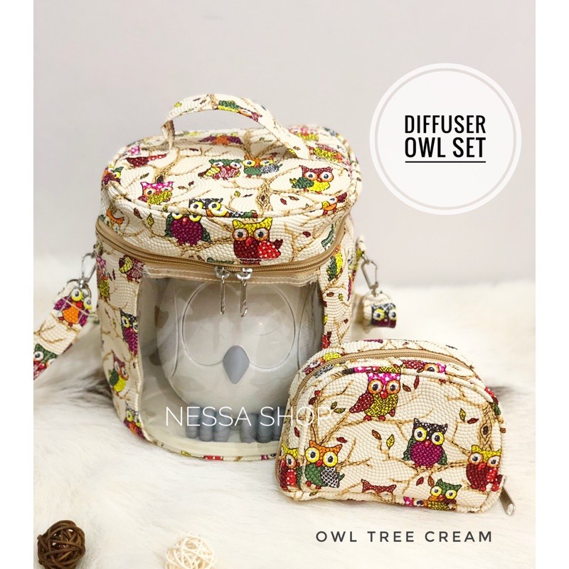Jual Tas Diffuser OWL Set Waterproof Mika (tas diffuser + pouch oil ...